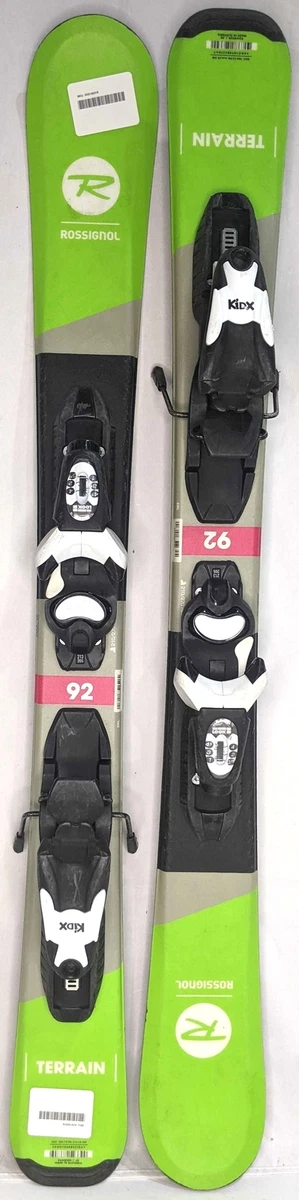 Rossignol Terrain Kids Skis with Bindings - 92 cm Used | eBay