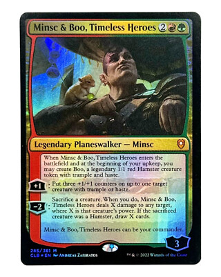 MTG | Minsc & Boo, Timeless Heroes | CLB | Foil | NM | EN