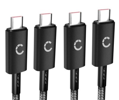  USB Kabel für Xiaomi Mi 8 Explorer Edition Ladekabel 3A (PD 100W) schwarz