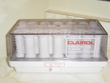 CLAIROL KINDNESS 3 WAY HAIR SETTER MIST/DRY WAX CORE HOT ROLLERS CURLERS K-420
