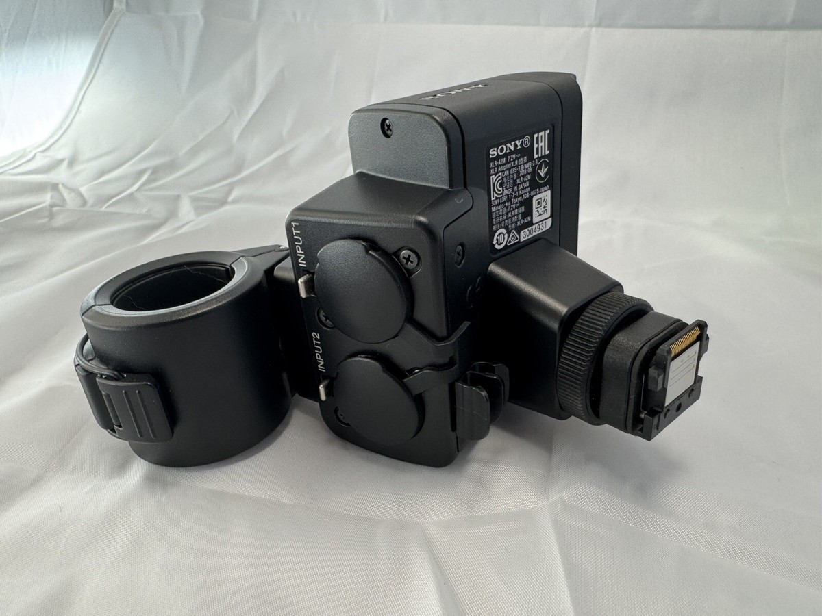 A】Sony XLR-K2M XLR-A2M & ECM-XM1 セット ソニー XLRアダプター