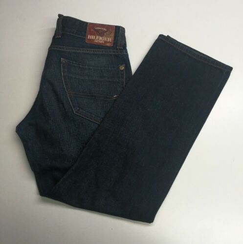 Tommy Hilfiger Rogar Mens Jeans, W32 L28.5, Blue, Good Cond.         AM2 - Afbeelding 1 van 7