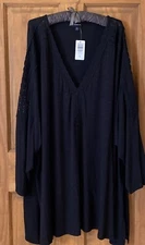 TORRID LONG SLEEVE TOP LACE SHIRT BLOUSE 6 6X 6XL 30 NEW