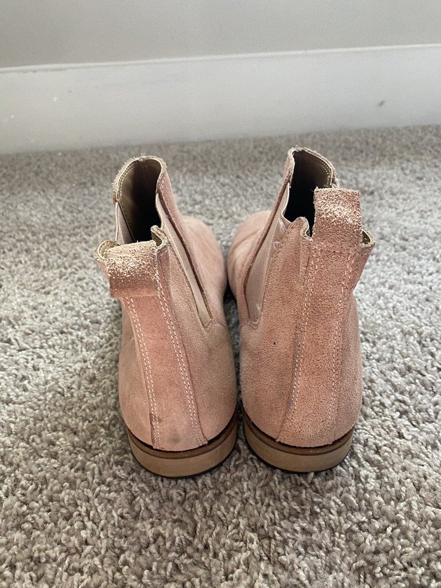 Urban Outfitters Pink Suede Chelsea Boot | eBay display picture 2