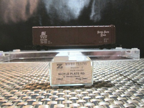Z SCALE Z GAUGE MTL13607 50ft Std Box Car Plug Door NICKEL PLATE ROAD LNIB - Picture 2 of 3