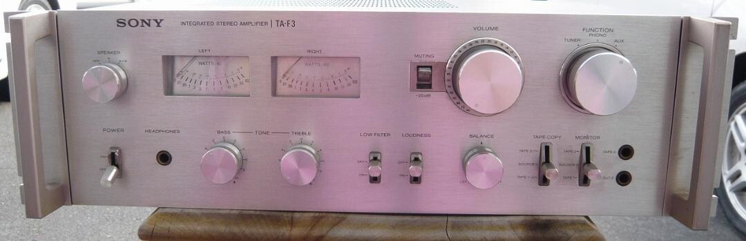 SONY TA-F3 Integrated Stereo Amplifier Audio Equipment