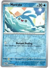 Pokemon  -  Paradox Rift - 039/182 - Mantyke - Reverse Holo - NM/M