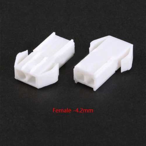 4.2mm Pitch Connector Housings EL-2 Pin Single Row Housing Male Female Terminals - Picture 8 of 11