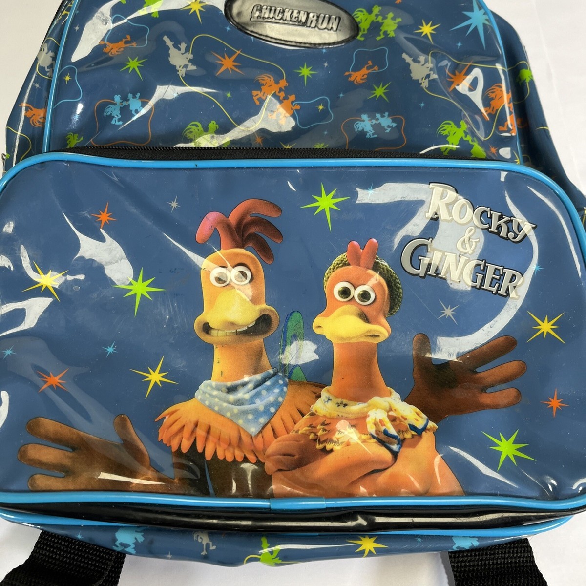 Chicken Run Rocky & Ginger 13 x 12 Kids Backpack | eBay Chicken Run Rocky & Ginger 13 x 12 Kids Backpack | eBay