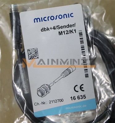 NEW One Weisheng MICROSONIC   sensor Dbk+4/Empf/M12/3BEE/M18 #A6-36#