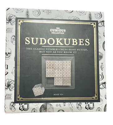 【入手困難】bumps THE COMPLETE COLLECTION New in Box The Curious Collection Sudokubes. Classic Number Puzzle