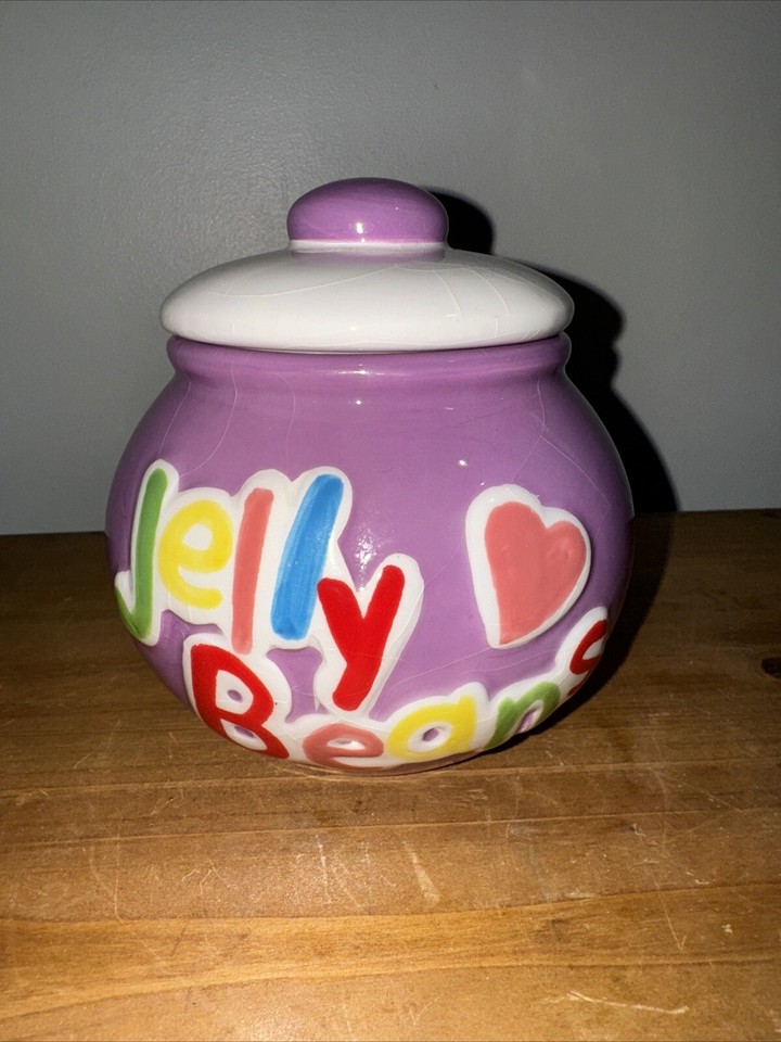 Jelly Bean Candy Dish With Spoon By Xiehong Ceramics eBay