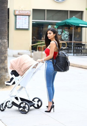 Premium Pu Leather Diaper Monaco Bag backpack (Nappy Bag) with changing pad - Picture 5 of 5