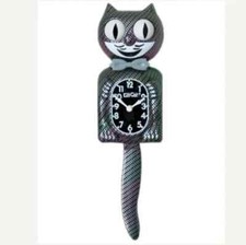 Limited Carbon Prism Exotic Pet Collection Kit-Cat Klock Clock