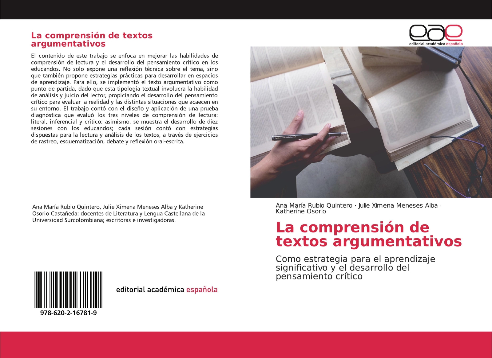 Thumbnail - La Comprensión De Textos Argumentativos Ana María Rubio Quintero (u.