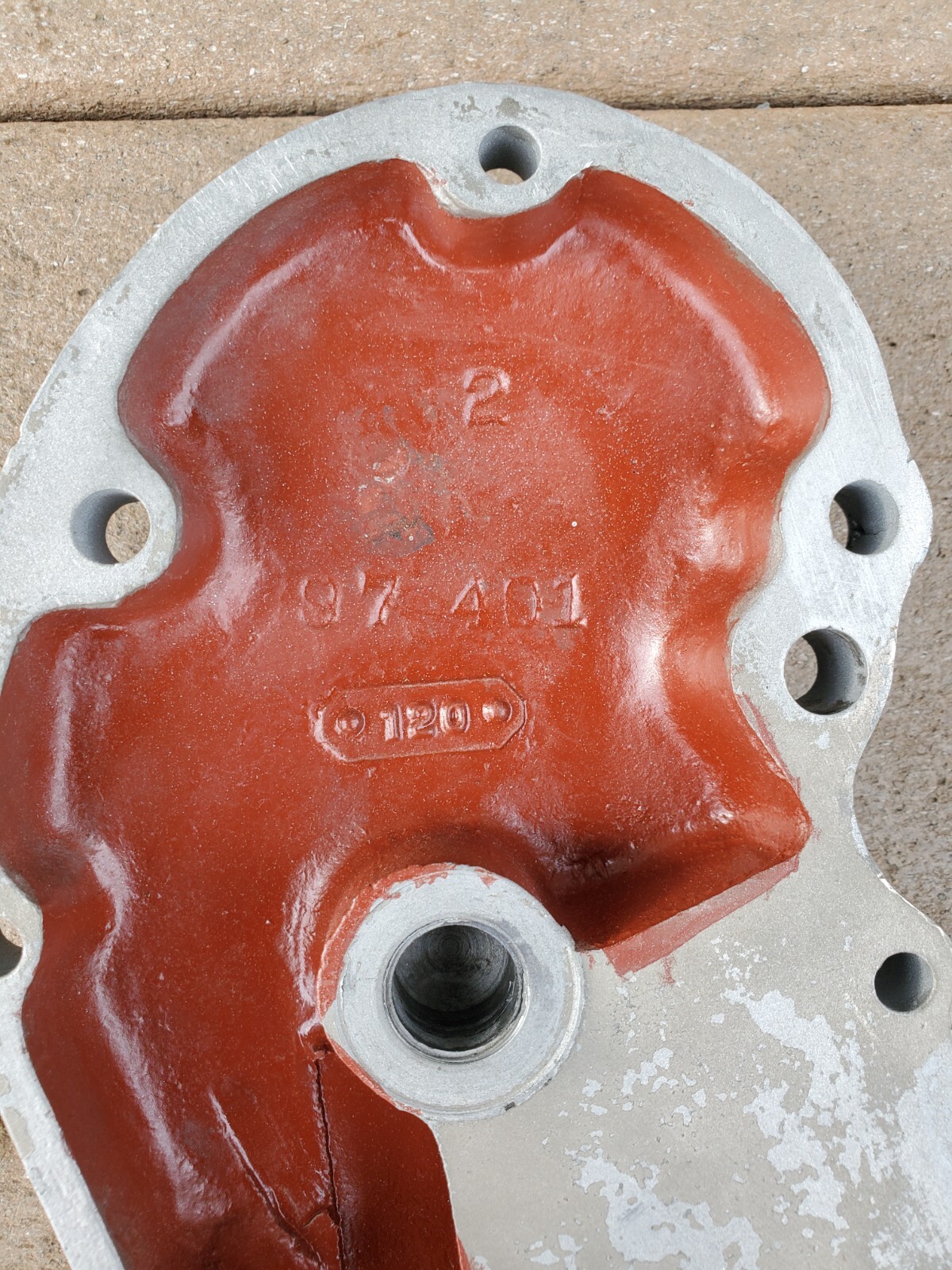 1940 HARLEY KNUCKLEHEAD CAM COVER (OEM) VERY RARE ONE YEAR ONLY (MINT