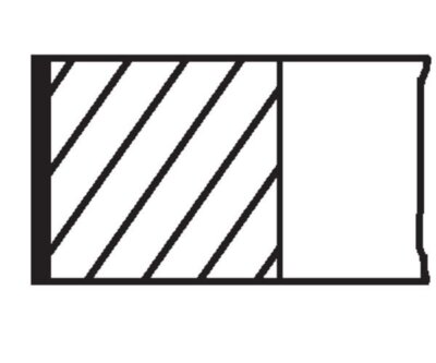 Piston Ring Set Mahle 081RS001060N0 for BMW 5 Series 5 Series Touring