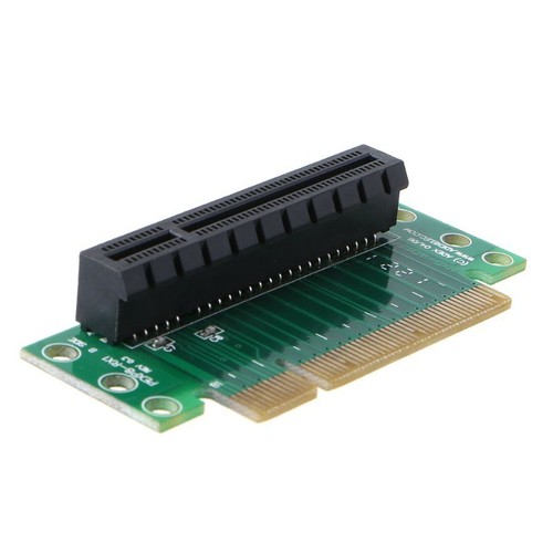 PCI-Express 8X Riser Cards Extender Extension Right Angle Riser Adapter for 1U - Picture 7 of 8