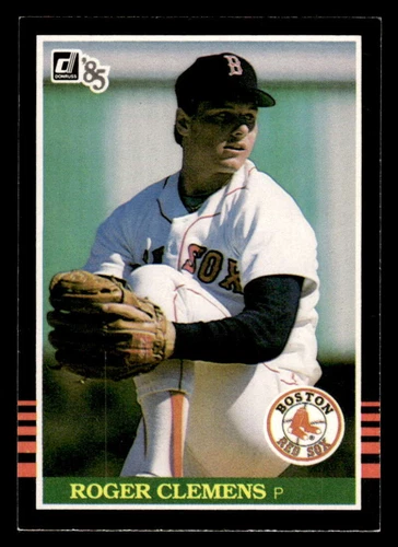 1985 DONRUSS ROGER CLEMENS ROOKIE BOSTON RED SOX #273 EXMT-NM X8017
