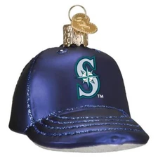 Old World Christmas Mariners Baseball Cap Ornament w