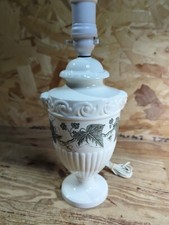 wedgwood etruria barlaston Leaf Design Ceramic White Lamp