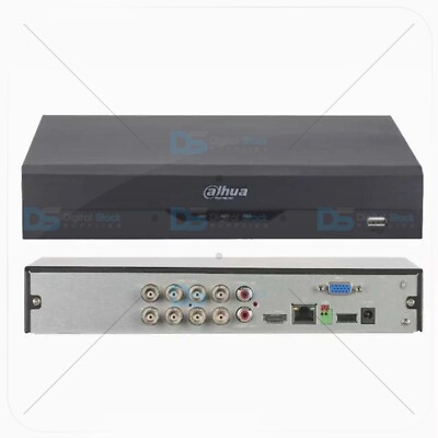 DAHUA 5MP 4MP 1080P 720P 8-KANAL DVR CCTV DIGITAL VIDEO RECORDER AI H.265+ HDMI USB