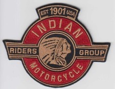 INDIAN MOTORCYCLE RIDERS GROUP PATCH (PWP 020...