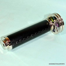 Double Wheel Kaleidoscope Antique Brass  Solid Brass Base Vintage Kaleidoscope