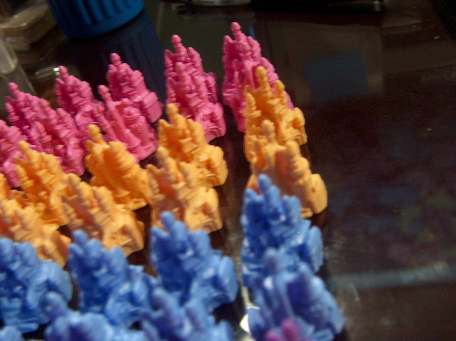 Monopoly Junior Jr DISNEY PRINCESS Replacement Parts Pieces 48 CASTLES