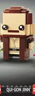 LEGO Retired brickheads #231 “Qui-Gon Jinn” From “The Phantom Menace” Set #40676