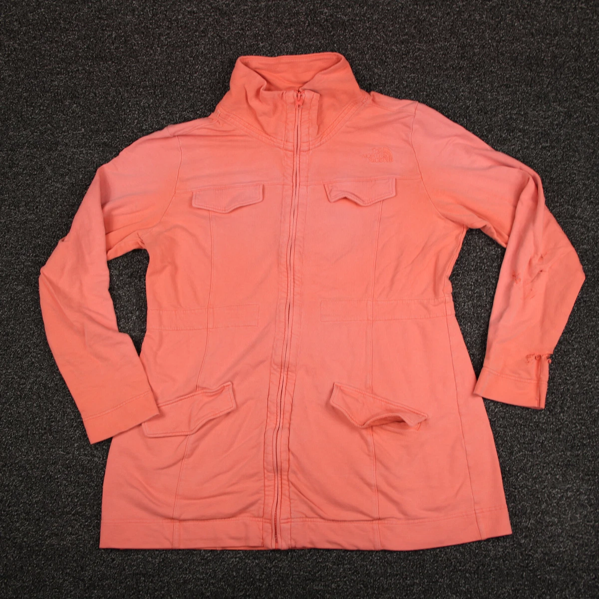 Salmon pink jacket clearance ladies