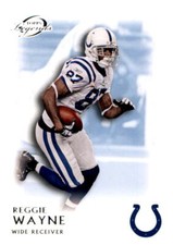 2011 Topps Legends Blue Gridiron Legacies Reggie Wayne Parallel Insert Colts