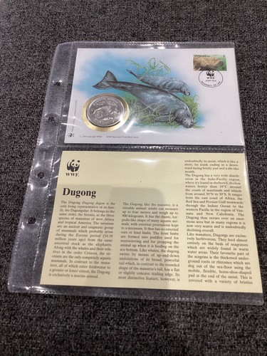 WWF WORLDWIDE FUND FOR NATURE 15 STAMP/MEDAL/FIRST DAY COVER COLLECTION 1994. - Picture 6 of 22