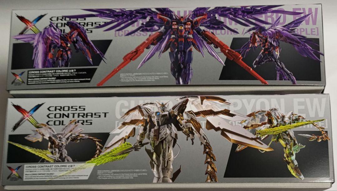 CROSS CONTRAST COLORS 全種類セット MG 1/100 Wing Gundam Zero EW & Gundam Epyon CROSS CONTRAST COLORS