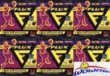 (6)2020/21 Panini Flux Basketball Factory Sealed MEGA BOX-BLUE CRACKED ICE PRIZM
