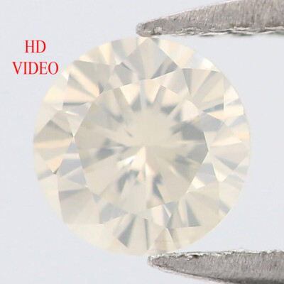 Natural Loose Round Brilliant Cut Diamond White - I Color 0.26 CT 4.10 MM L2099