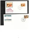 CANADA 1983  CHRISTMAS  64c+37 on TWO FDC  MNH  # 1005-6   BOX 539