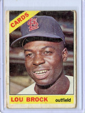1966 Topps Lou Brock St. Louis Cardinals #125 ⭐️💥🎯 Original
