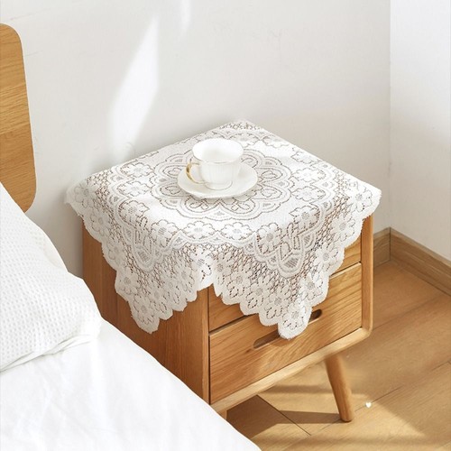 Solid Color Tablecloth Square Tea Table Cloth Dinning Tables Cover Home Decor - Picture 6 of 11