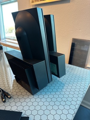 B&O Bang & Olufsen BeoLab 2500 Stereo Speakers Black with all