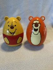 Swimways Pooh And Tigger 2011 Water Wobblies 4” Disney