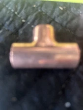 (50 PC Lot) 1/2 Inch Copper Tee Nibco  Products Corporation 1/2 x 1/2 x 1/2