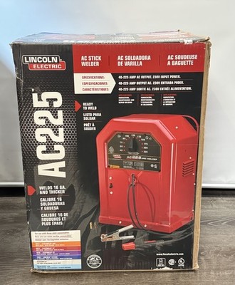 Lincoln Electric 225 Amp Arc/Stick Welder AC225S, 230V