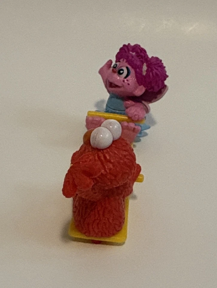 Taller de sésamo panadería artesanías Elmo Zoe Teeter Totter ver-sierra figura tapa de pastel Foto 4 de 4