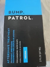 New Sealed Patrol Grooming Bump Patrol After Shave Original 2 oz New
