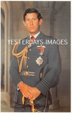 S.R.H Prince Charles Wing Commander Royal Air Force Postkarte (A10)