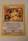 Vintage 1999 1st Edition Team Rocket Meowth 62/82
