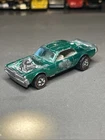 Hot Wheels Redline, Nitty Gritty Kitty, Green , HK, White Interior,Spoilers