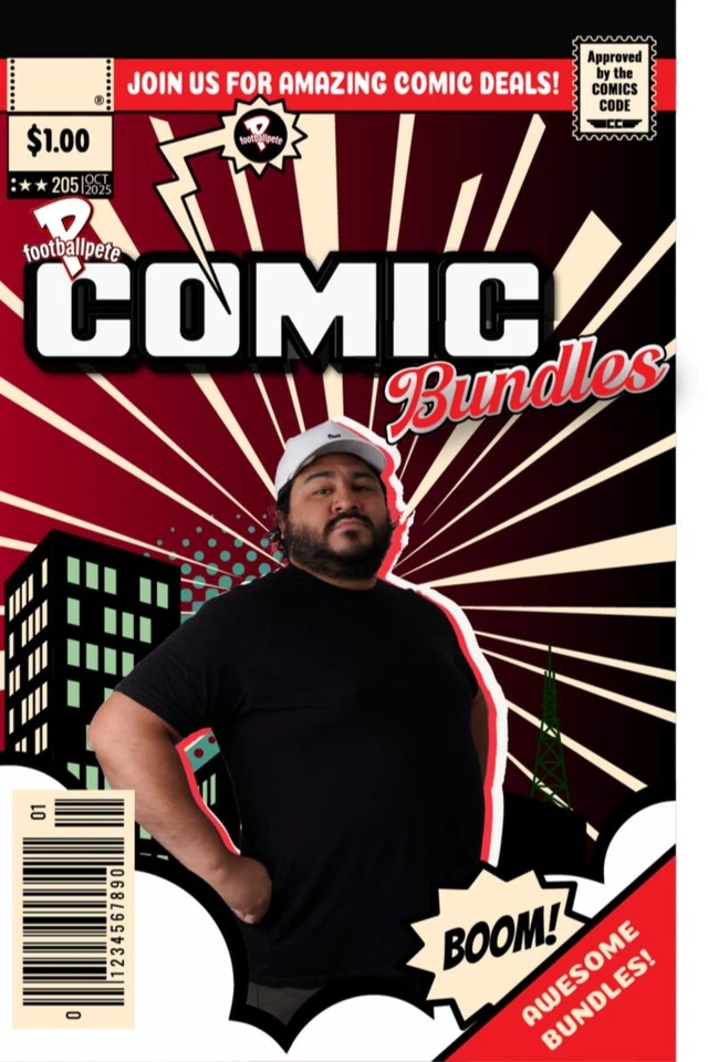 💥 Comic Bundles W/ E!! On Pfootballpete💥