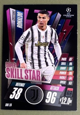2020-21 Topps Match Attax Uefa Champions League Extra-Cristiano Ronaldo #SKI 15
